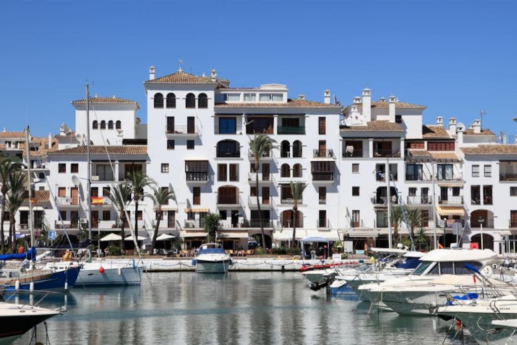 מנילבה Apartamento Entero Con Solarium En Sabinillas, Con Piscina Y Al Lado Del Puerto De La Duquesa מראה חיצוני תמונה